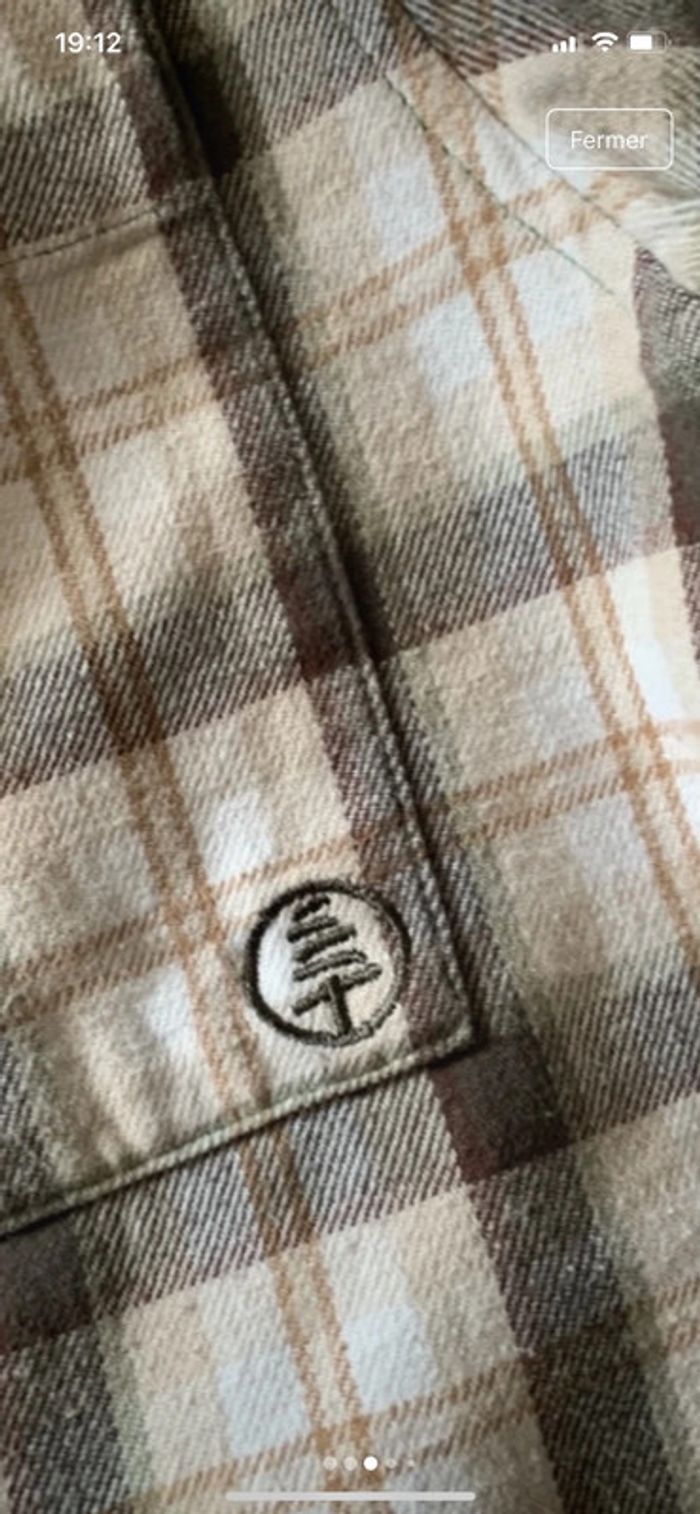 Chemise à carreaux manches longues - photo numéro 3
