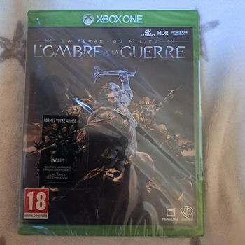 La Terre du Milieu – L’Ombre de la Guerre – Xbox One – NEUF sous blister