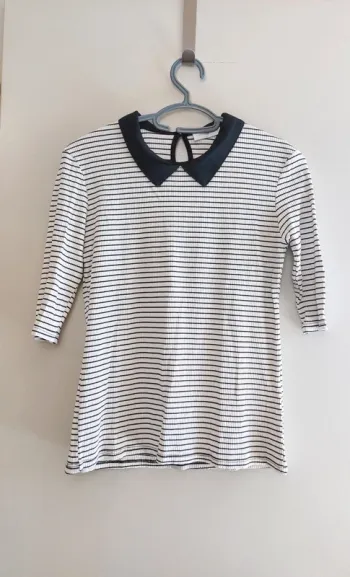 Blouse manches 3/4 Cache cache taille 36 ou S