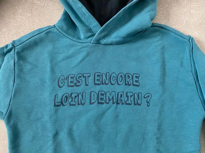 Sweat à capuche Okaïdi taille 6 ans - photo numéro 2