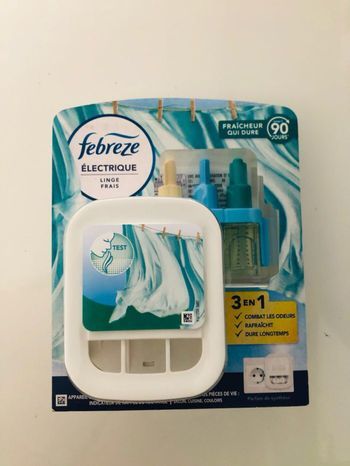 Febreze electrique parfum linge frais neuf