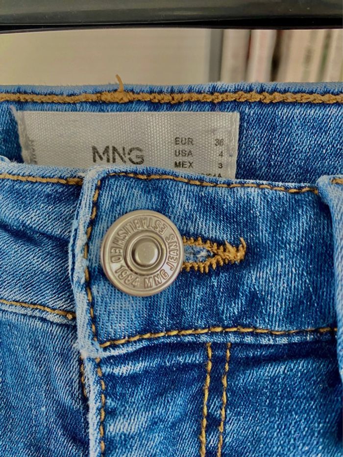 Jean taille haute skinny mango - photo numéro 3