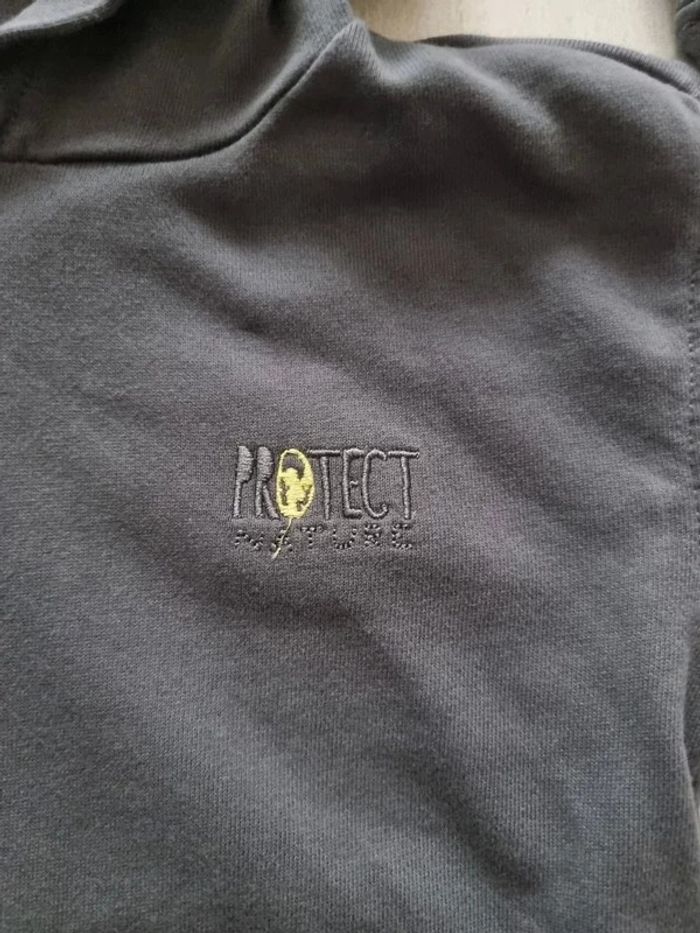 Sweat à capuche gris - Kiabi - Taille 6 ans - photo numéro 2