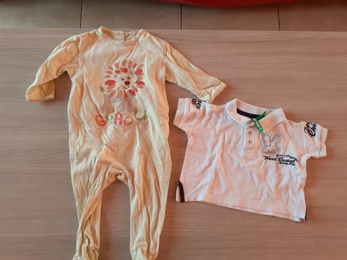 Lot de 5 vêtements 12 mois garçon été - photo numéro 2