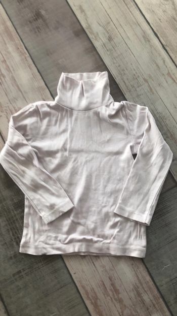 Kiabi - t shirt col roulé fille 5ans