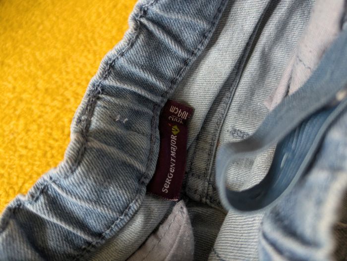 Jean pantalon fille 4 ans sergent major - photo numéro 2