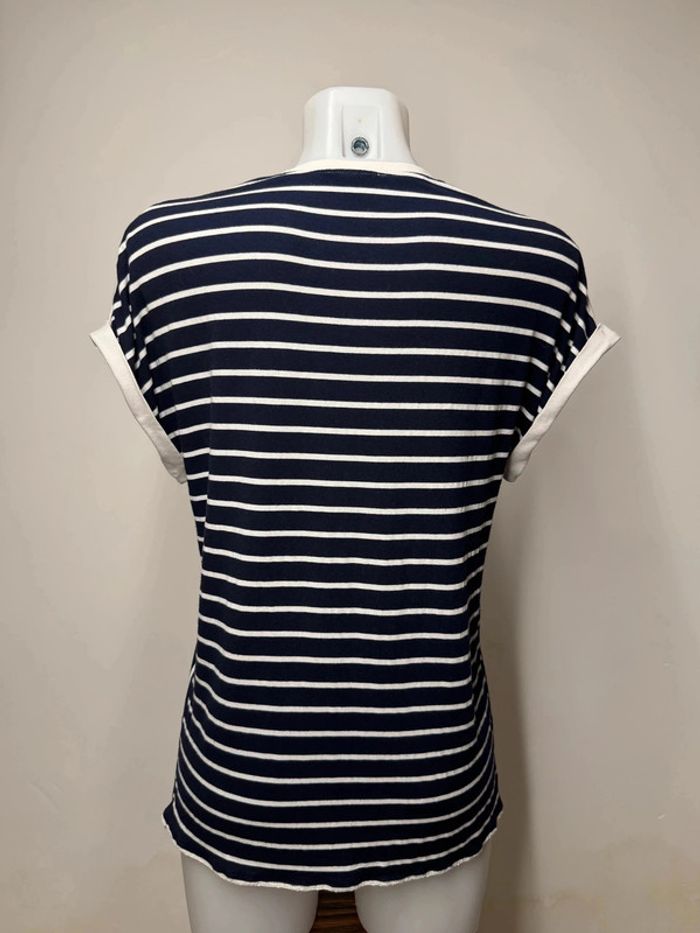 T-Shirt 123 Femme Taille 38/40 Marine - photo numéro 2