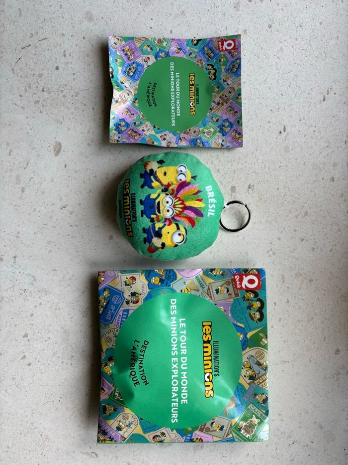 Porte clés Minion Quick