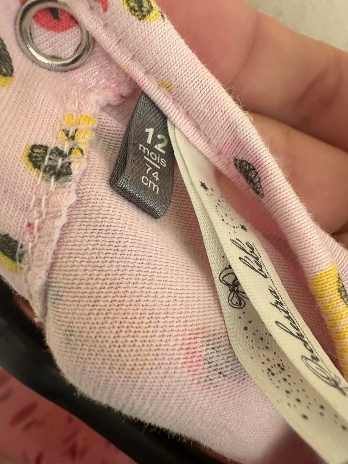 Robe salopette + tee-shirt manches longues Orchestra bébé - 12 mois - photo numéro 7