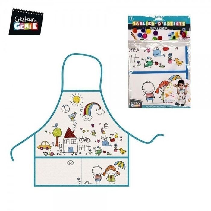 Loisirs créatifs 1er âge : Livret "Peinture magique "+Tablier d'artiste*dès 3 ans - photo numéro 7