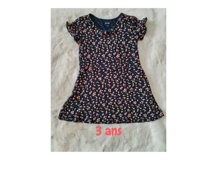 Robe fleurie 3 ans