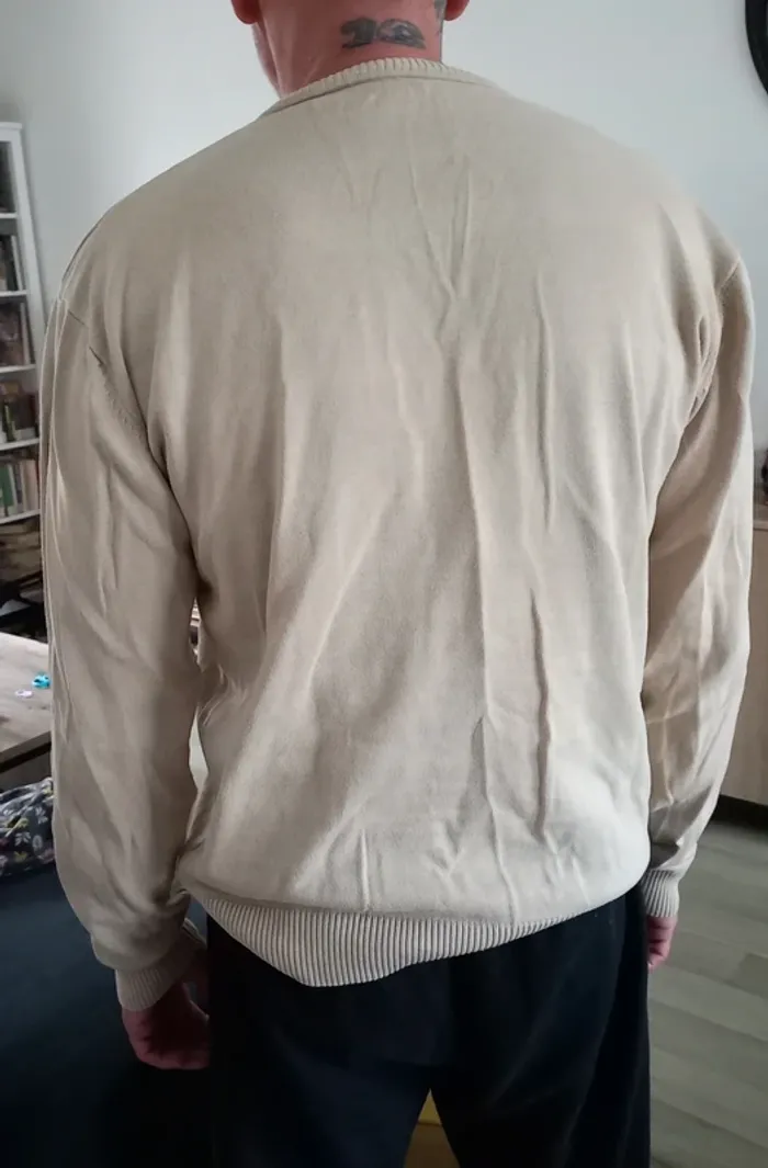Pull beige Homme XL - photo numéro 2