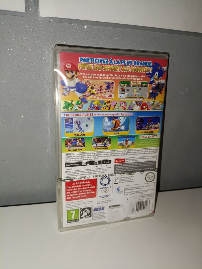 Jeu switch Mario jeux olympiques - photo numéro 2