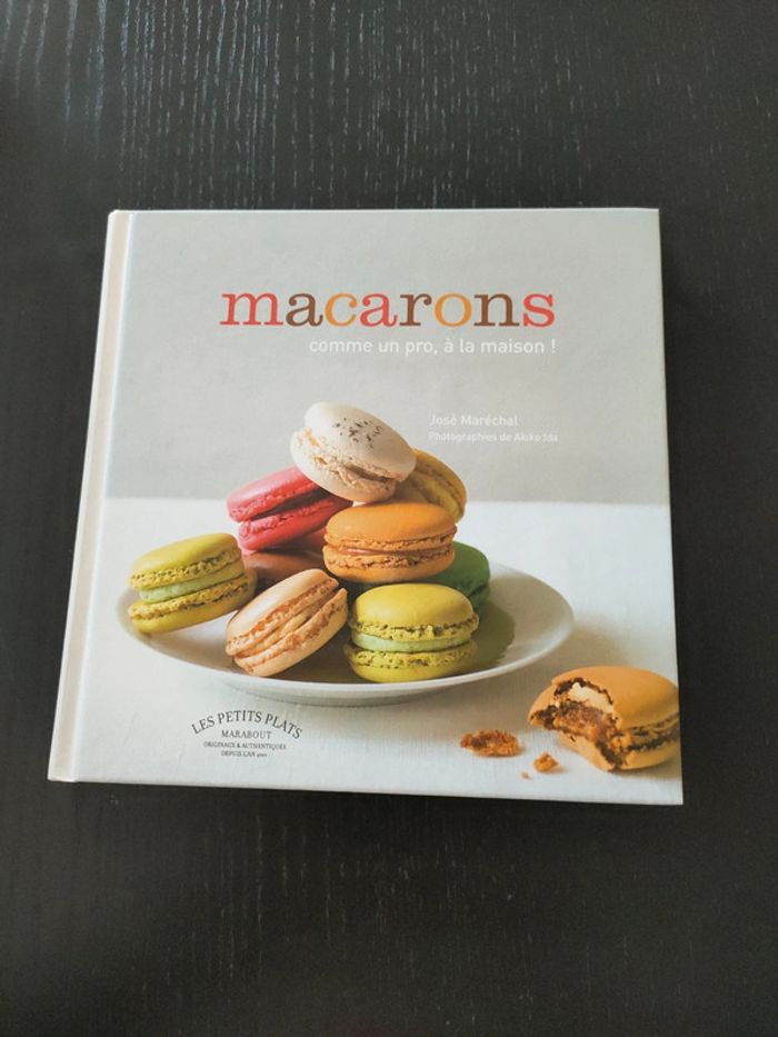 Livre - Macarons comme un pro, a la maison