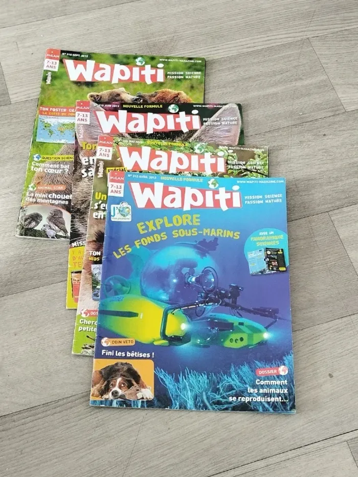 Lot de 13 magazines pour jeunes et ados L086 - photo numéro 7