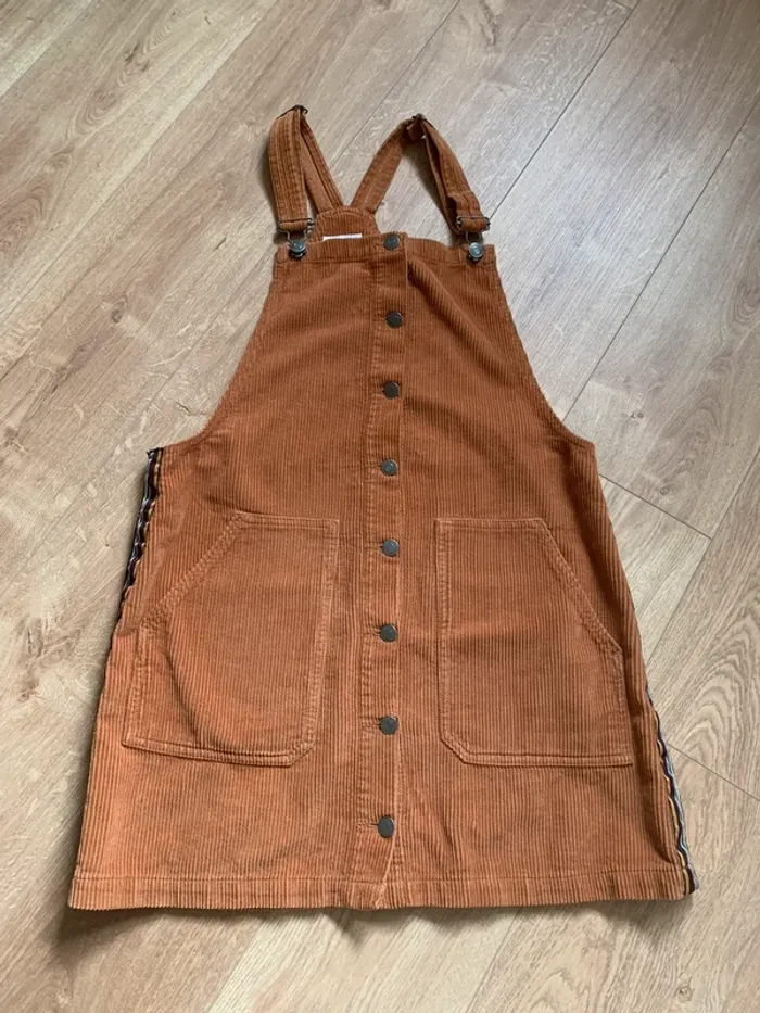 Robe à bretelles en velours Teddy Smith taille L en très bon état