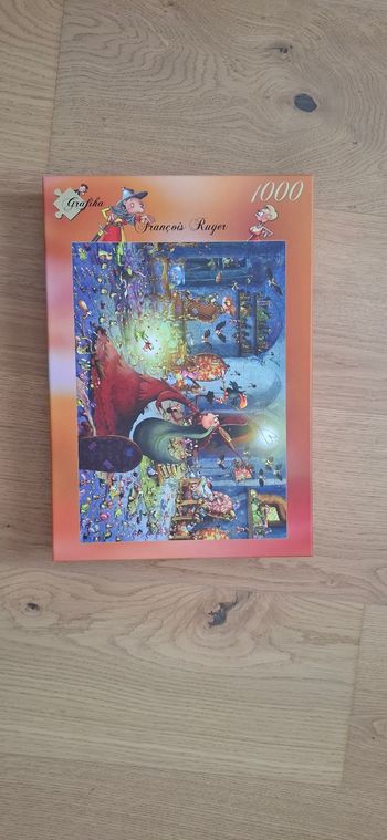 Puzzle François Ruyer, Grafika, sorcière, 1000 pièces