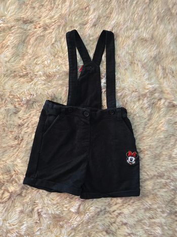 Salopette noire Minnie 18 mois 81cm