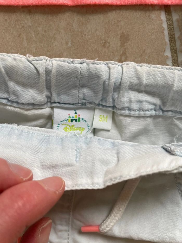 ensemble t-shirt manches courtes et short 9 mois - photo numéro 5