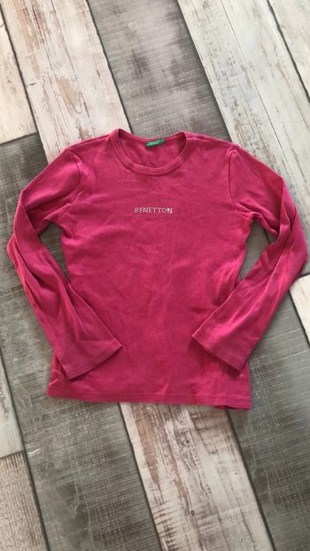 Benetton - haut fille 8/9ans