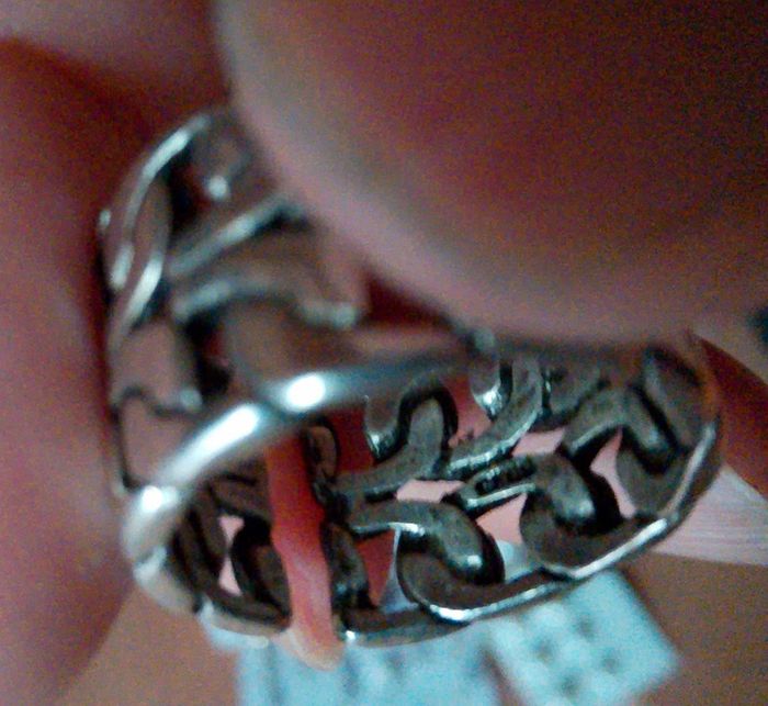 Jolie bague en argent - photo numéro 3