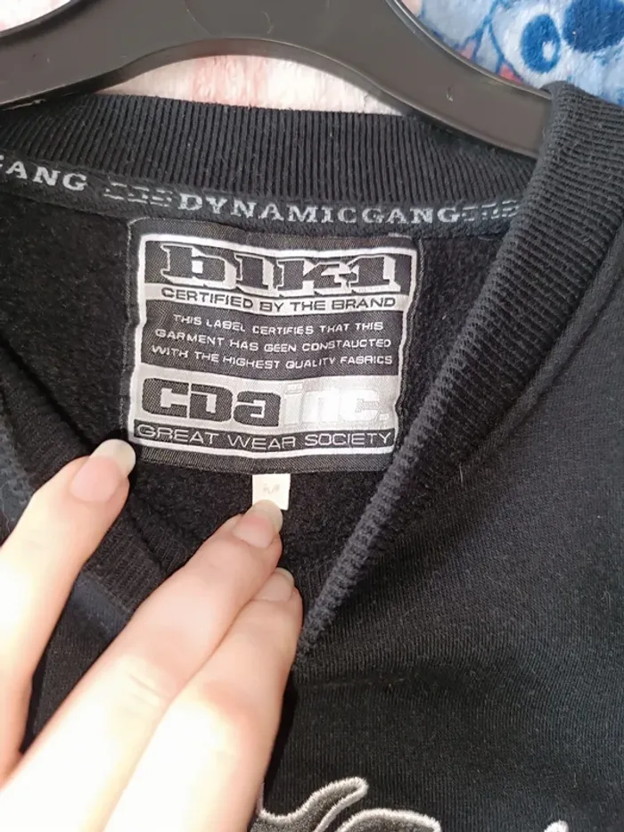 Sweat CDA taille M noir - photo numéro 3