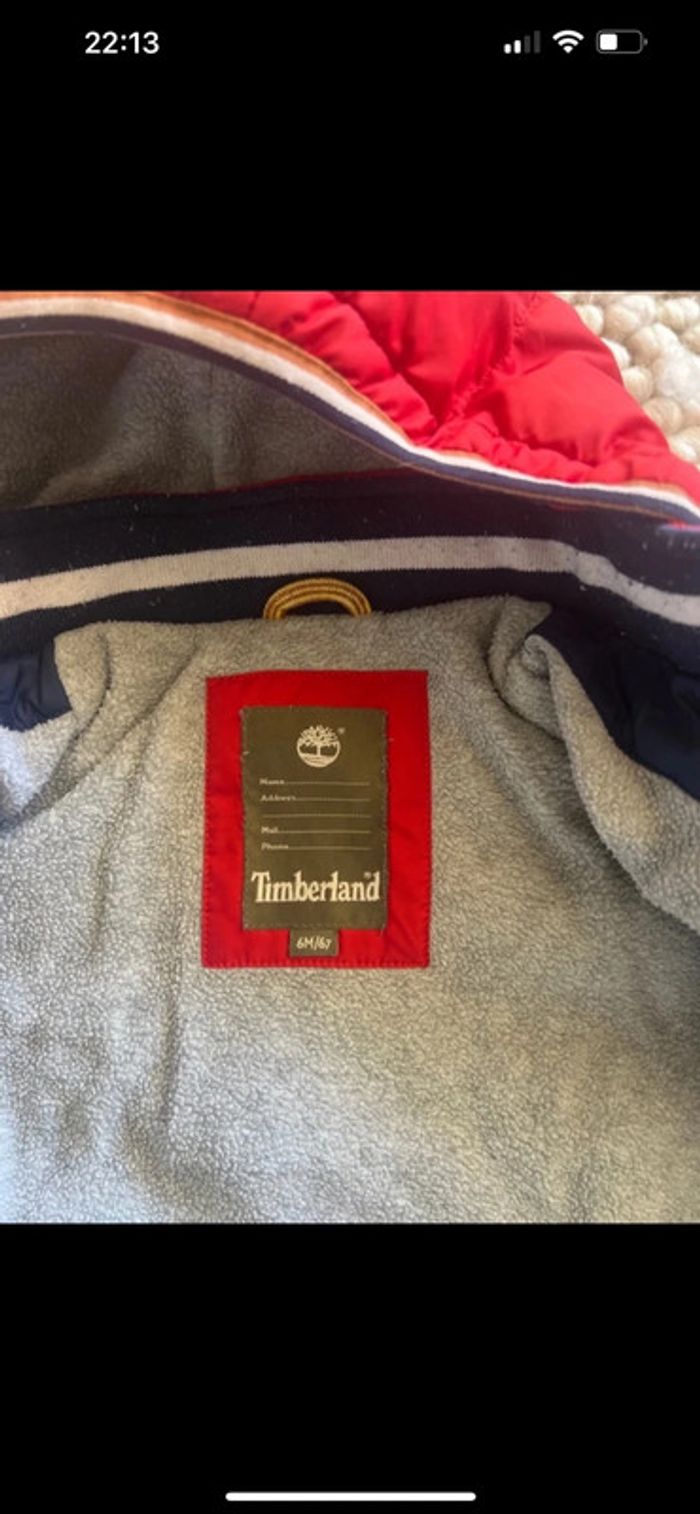 Doudoune timberland 6 mois - photo numéro 4