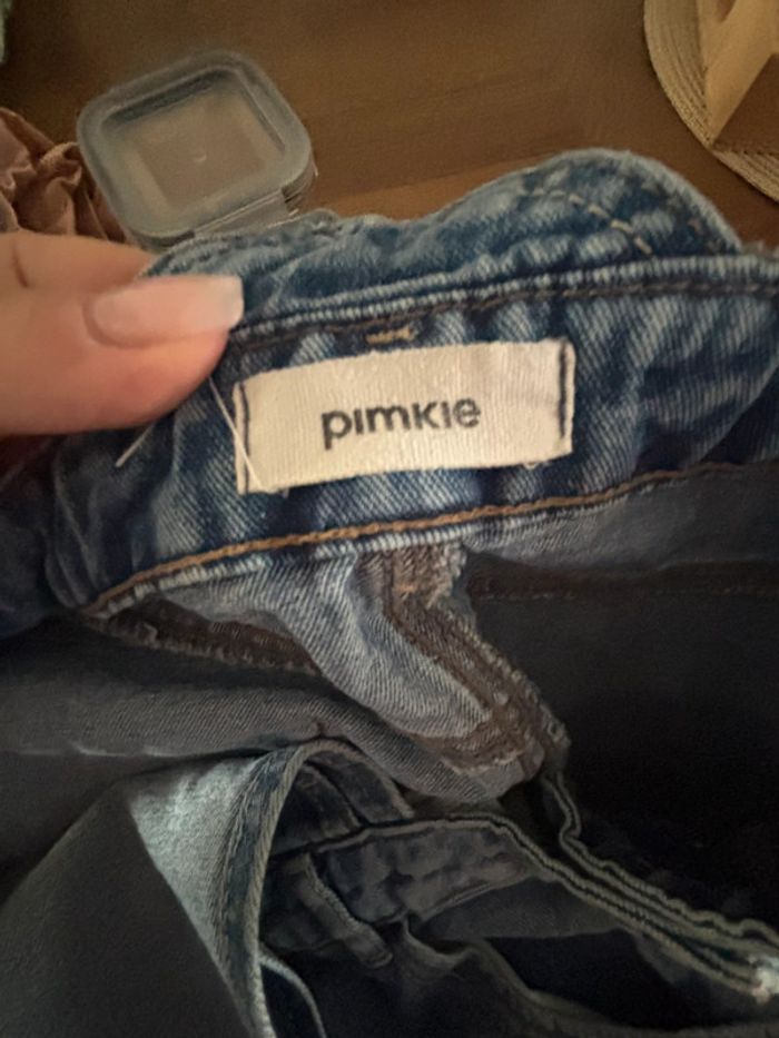 Salopette short en jean - Pimkie - T38 - photo numéro 11