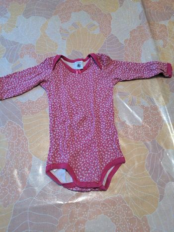 Body fille manches longues