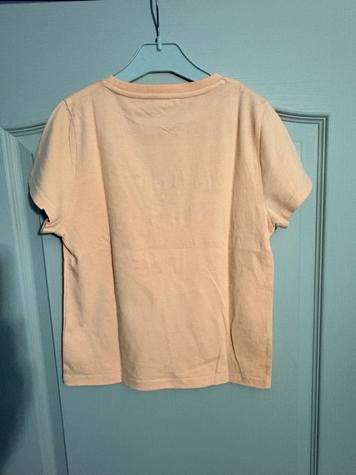 Tee-shirt MC garçon 8 ans – LC Kids – Orange vif – TBE - photo numéro 2