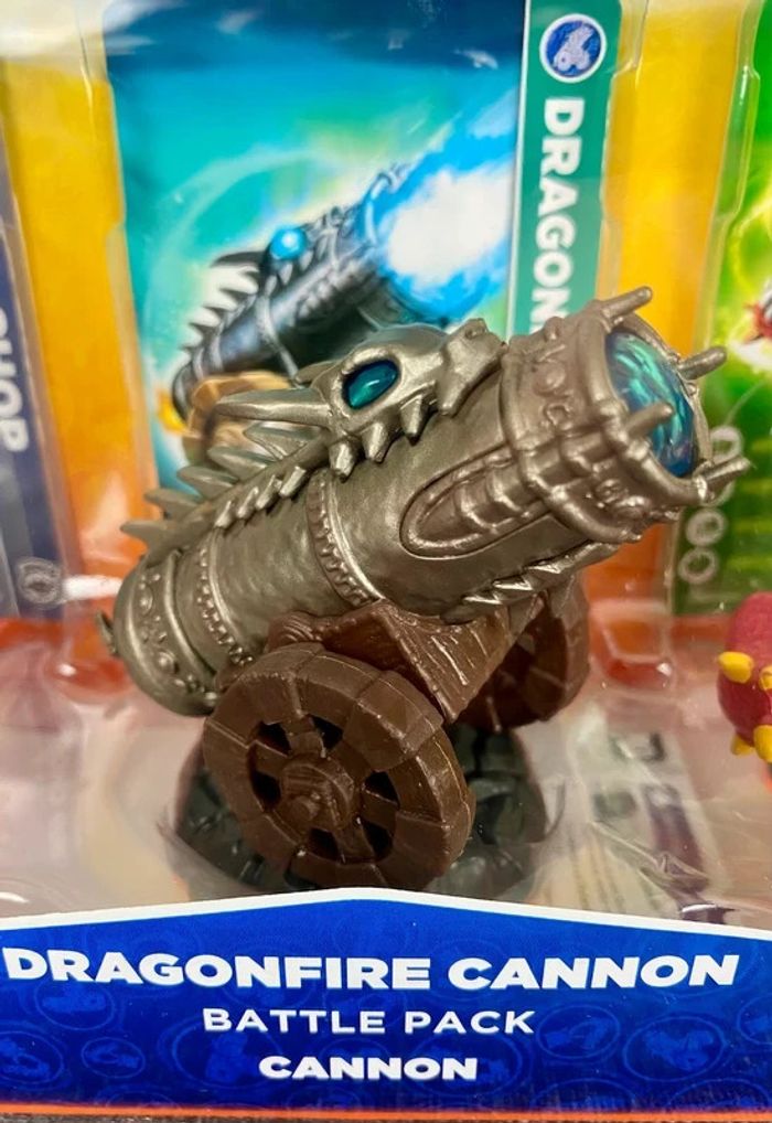 Collector Skylanders - Pack de figurines (Chop Chop + Dragonfire Cannon + Shroomboom) NЕUF - photo numéro 3
