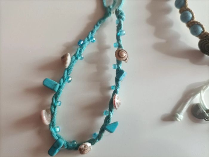 Lot bracelets turquoise - photo numéro 2