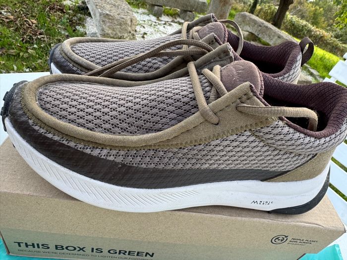 Chaussures Clarks ATL Trail Wally Sneakers, Olive, 41.5 - photo numéro 4