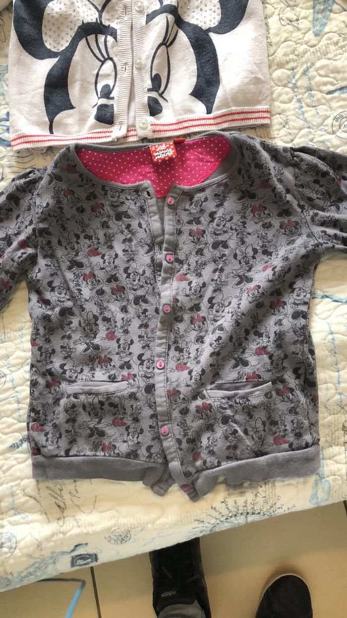 lot de gilet minnie 6 ans - photo numéro 2