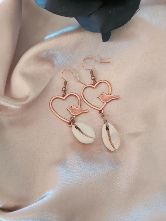 Boucles d'oreilles bohèmes - photo numéro 2