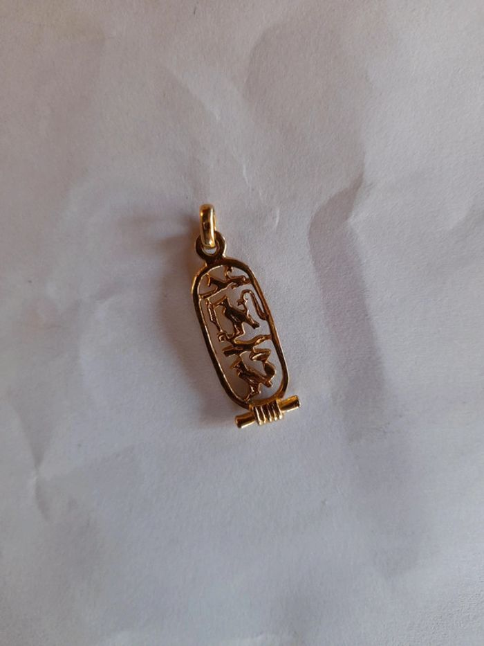Pendentif plaqué or - photo numéro 2