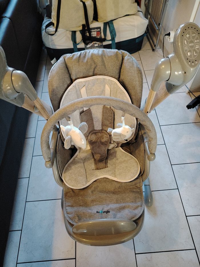 Chaise haute balancelle Bojungle - photo numéro 4