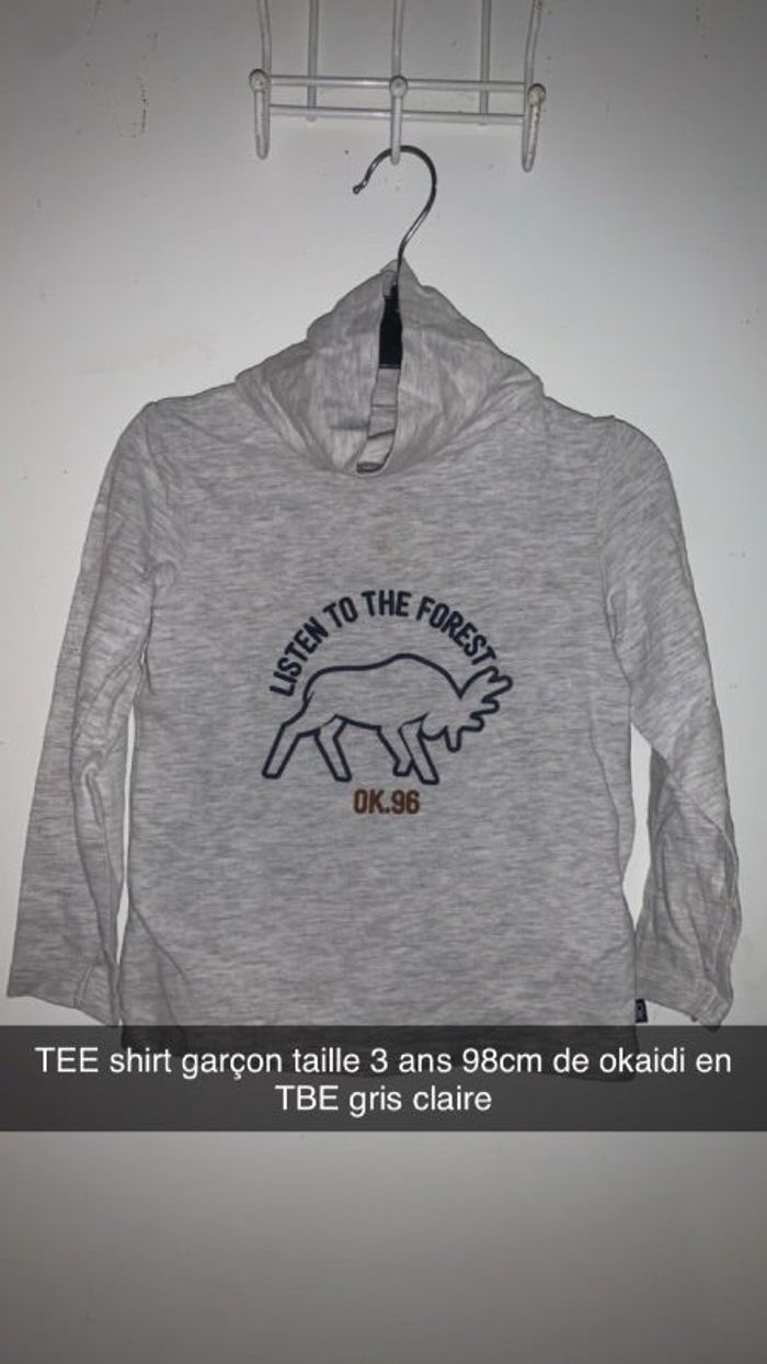 TEE shirt garçon taille 3 ans