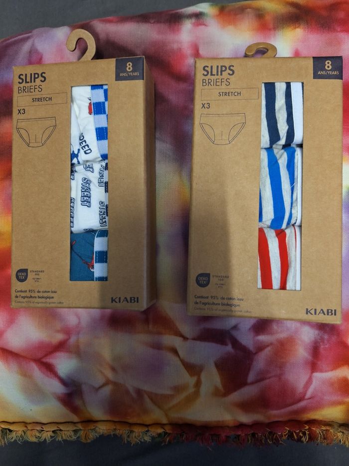 Lots de Slips garcon - photo numéro 2