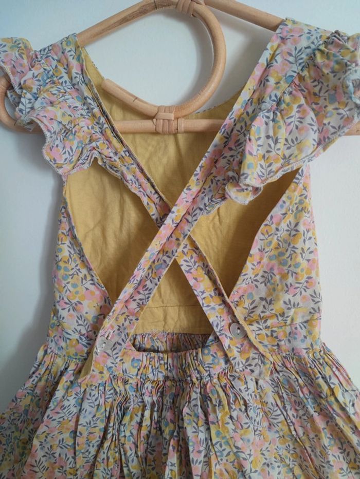 Robe dos nu liberty créatrice LDdn 36 mois - photo numéro 3