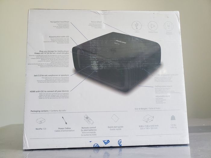 Vidéo-projecteur PHILIPS Neopix 120. - photo numéro 2