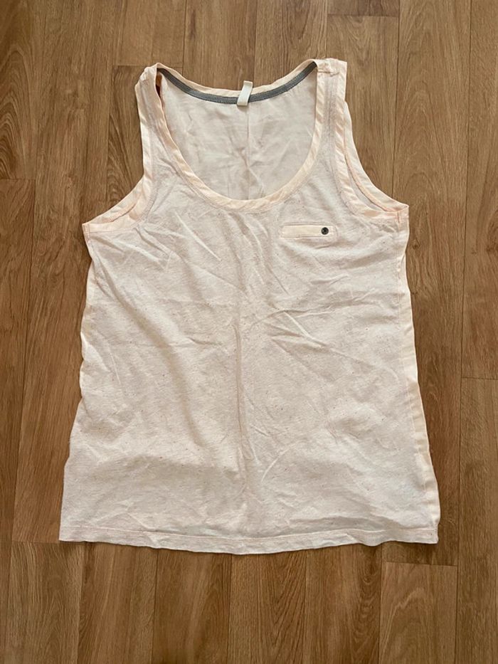 Débardeur rose poudré femme S EDC by Esprit Beebs by Kiabi