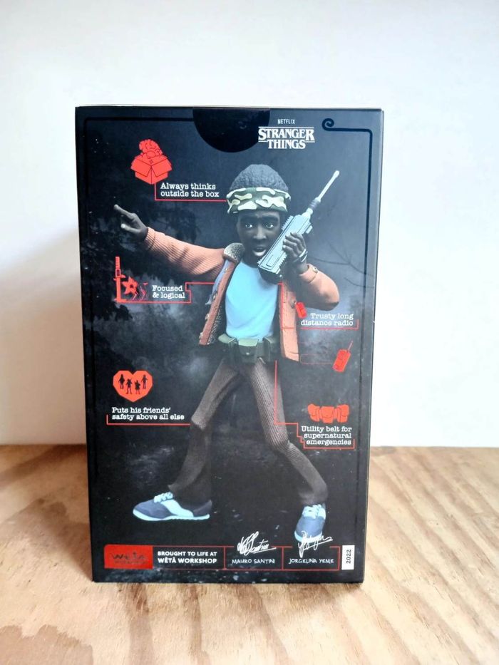 Figurine Mini Epics Stranger Things Lucas The Lookout Weta Workshop - photo numéro 2