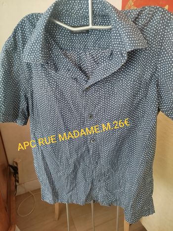Chemise APC rue madame