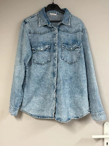 Veste en jeans longue taille 42