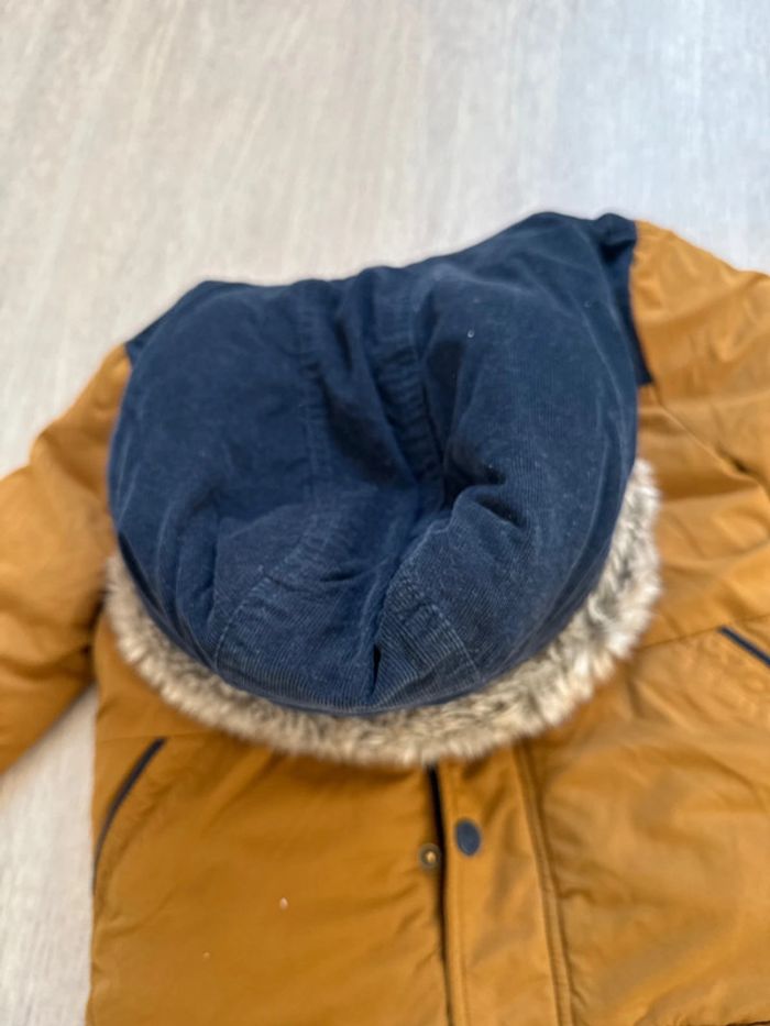 Manteau tape à l’œil 24 mois 86cm camel - photo numéro 5