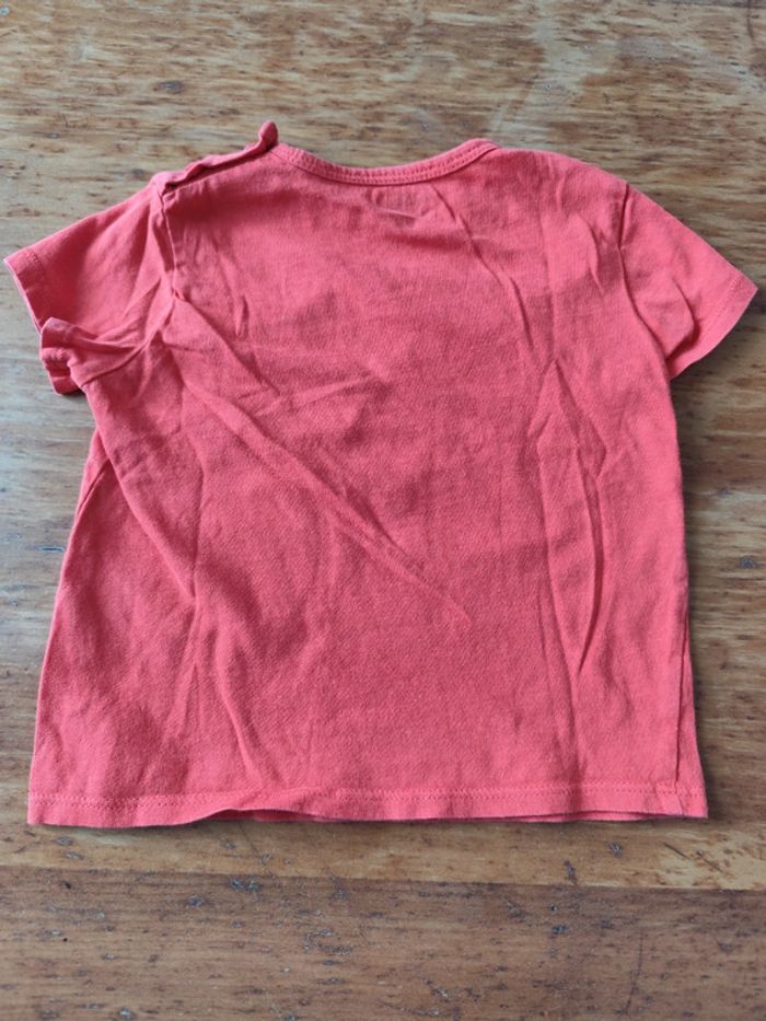 Lot de 5 tee-shirts colorés taille 24mois - photo numéro 11