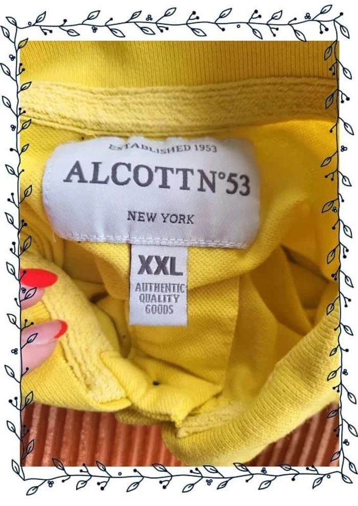 Polo jaune uni - photo numéro 5