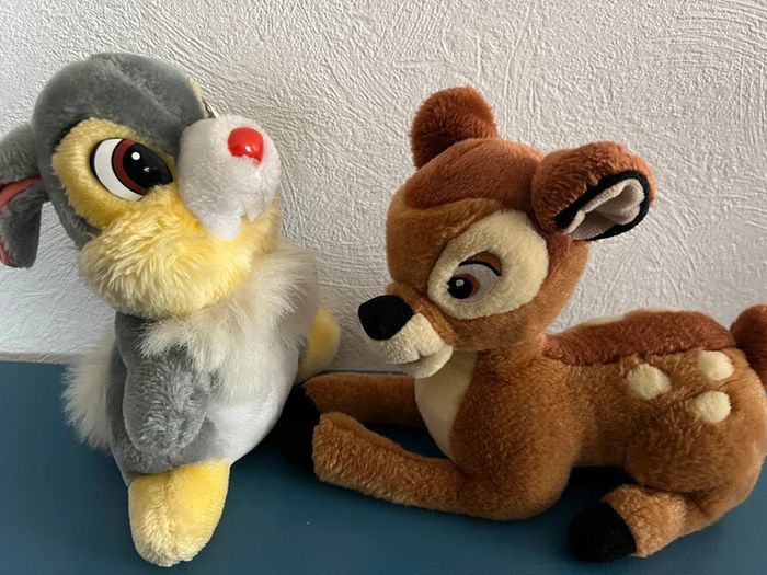 Peluche Bambi et panpan Disney