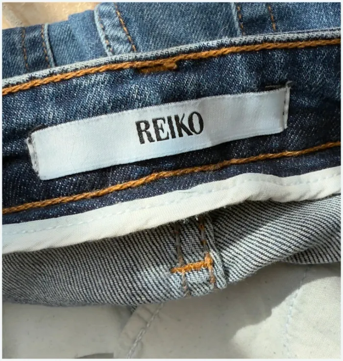 Jeans Reiko skinny bleu taille 34 très bon état - photo numéro 4